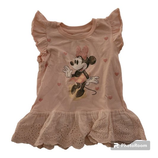 Toddler Minnie Mouse Dress, pink, size 3T