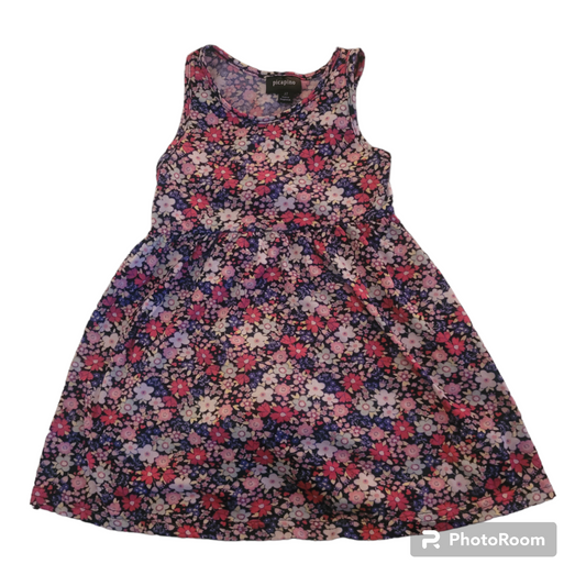 Picapino Girls Toddler Dress Size 3T, flower design