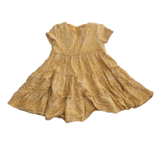 Tommy Bahama Toddler Dress, yellow, size 3T