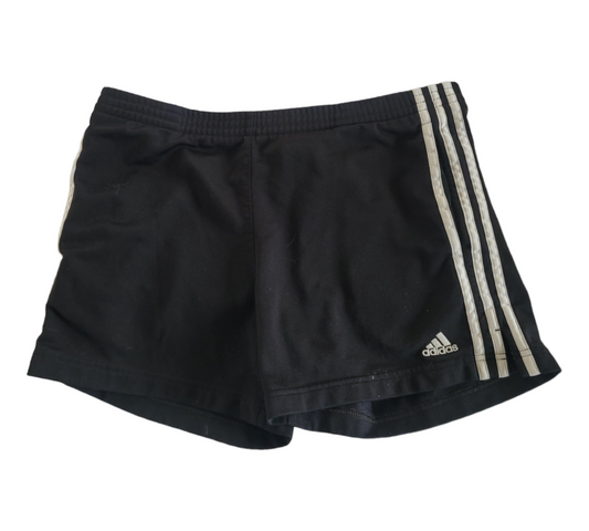 Adidas women's running shorts, black, size small